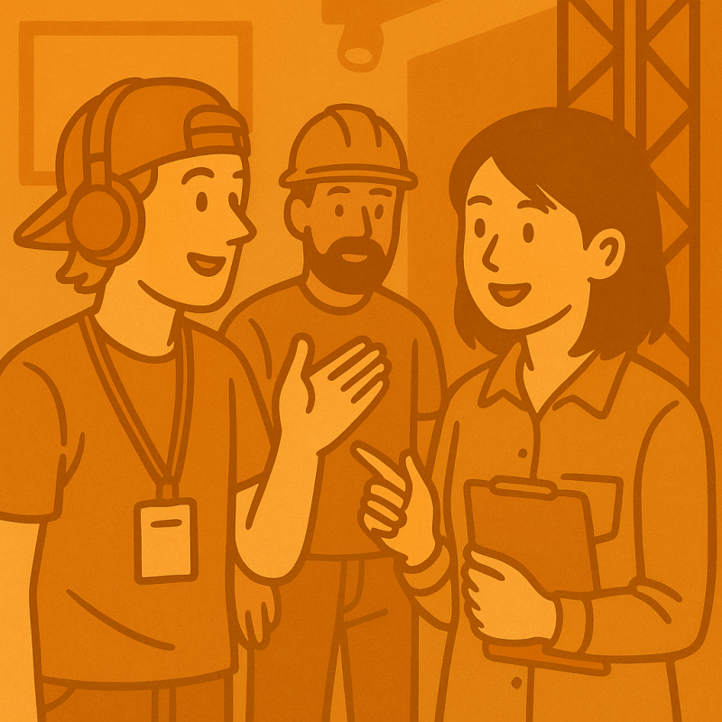 Scripts Labels Stage Manager 04:Production Manager? Stage Manager? – TRIPLEGUNS