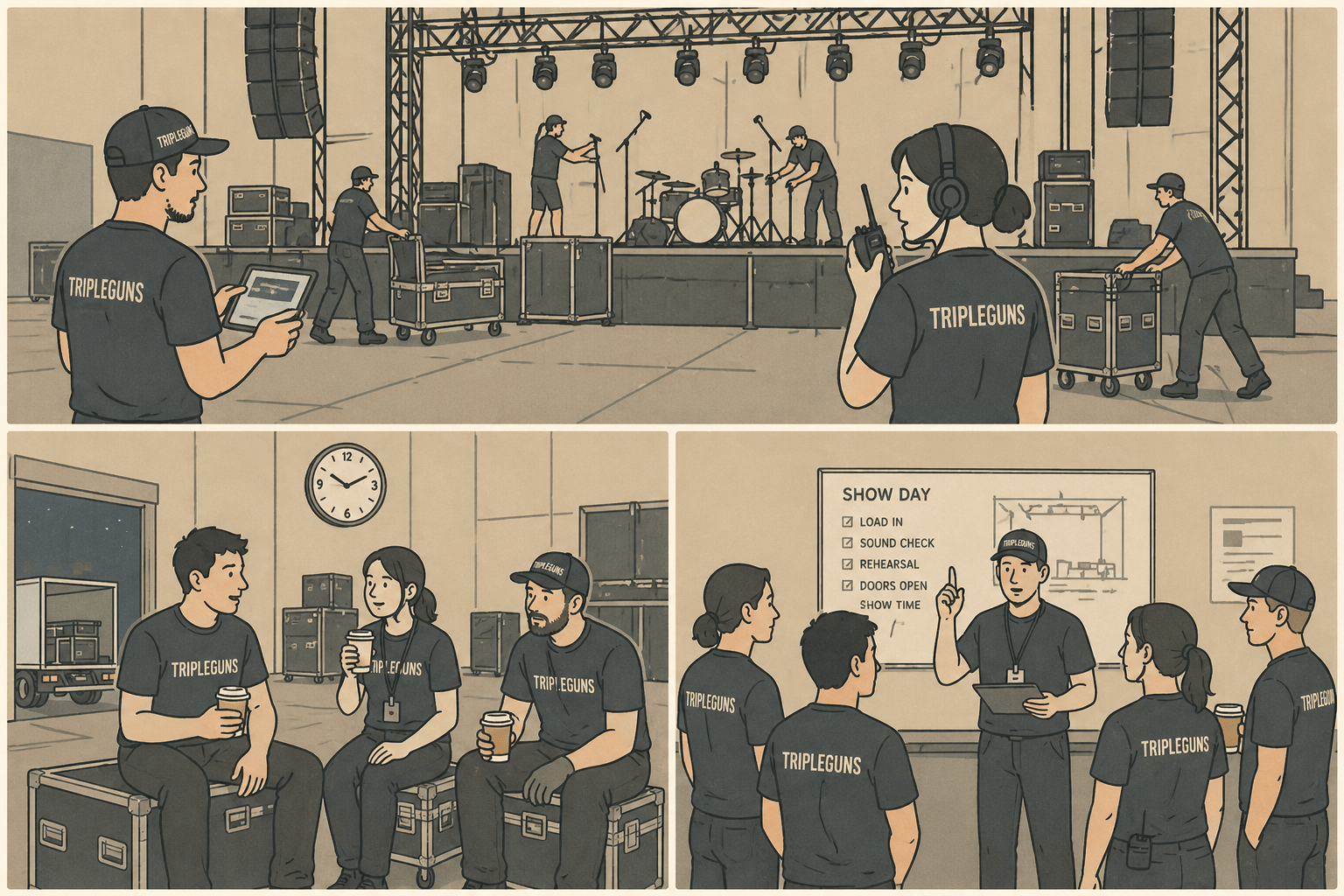 ライブプロダクション制作の日常